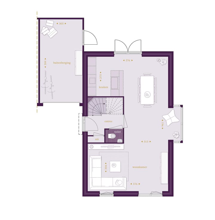 Photo 5 of Woningtype J (vrijstaand-geschakelde woning (Bouwnr. 215)