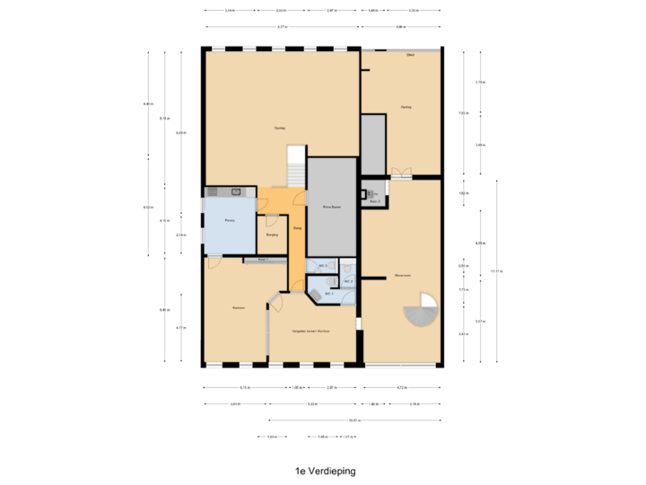 1e Verdieping
