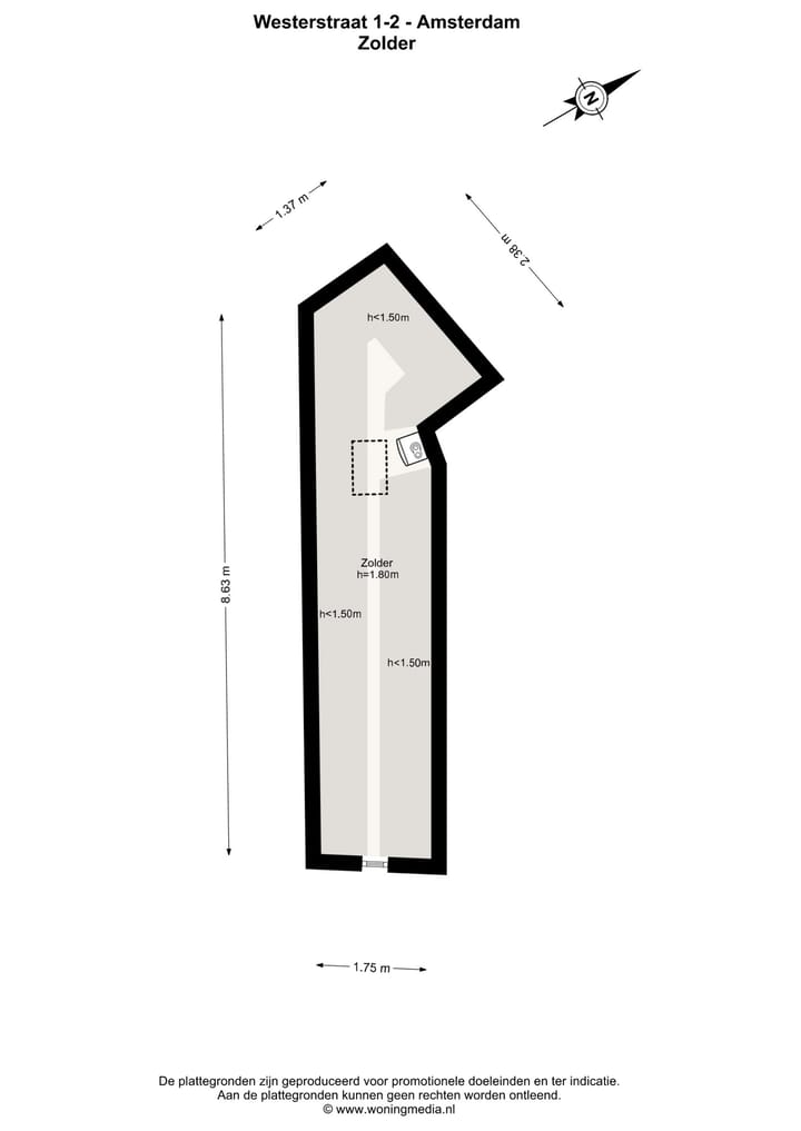 Foto 24 van Westerstraat 1-2