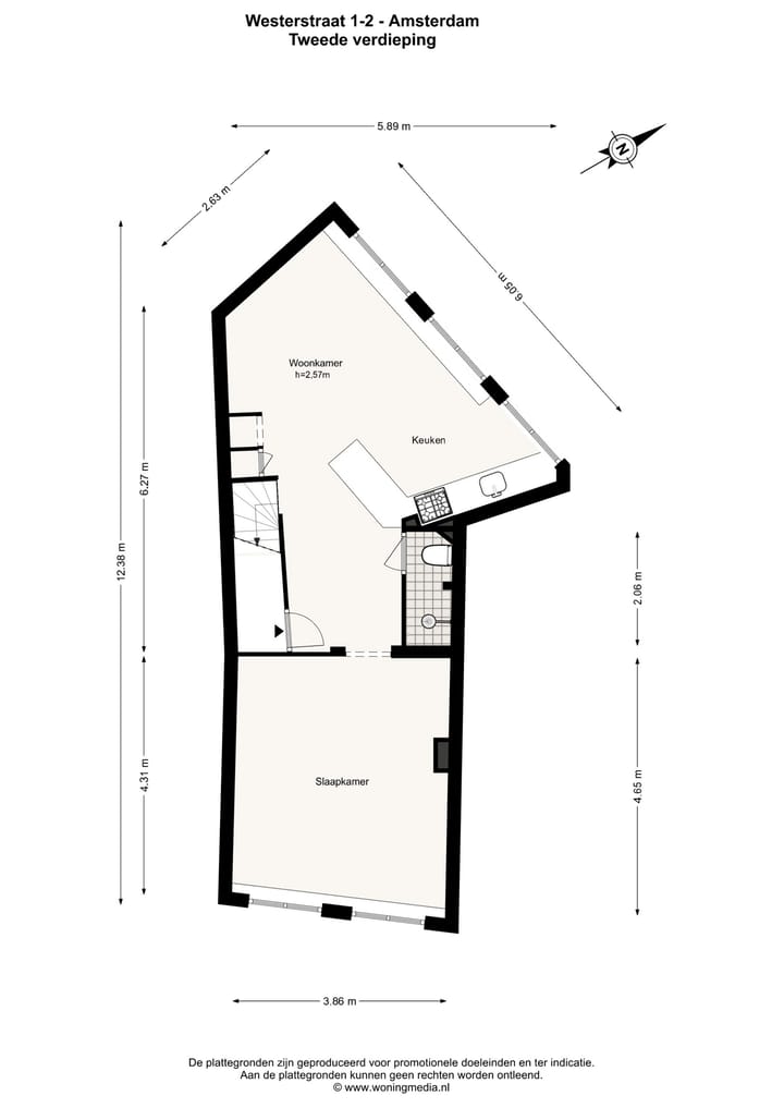 Foto 26 van Westerstraat 1-2