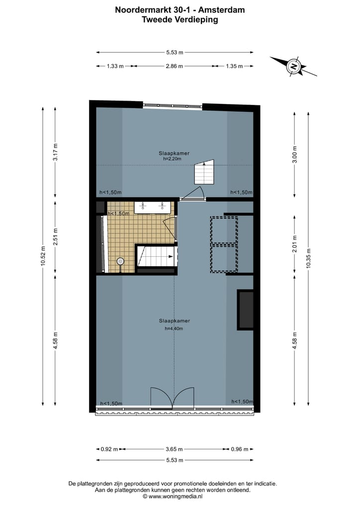 Foto 29 van Noordermarkt 30-1