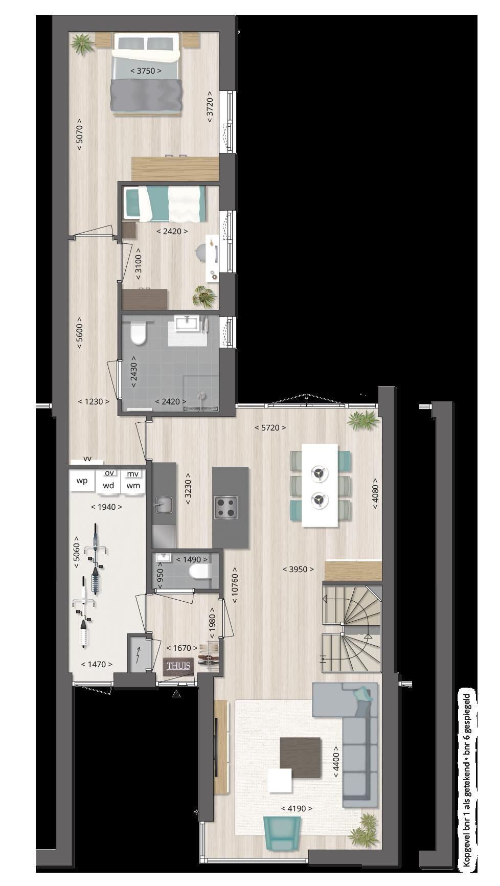 Foto 5 van Levensloopbestendige woning (Bouwnr. 1)