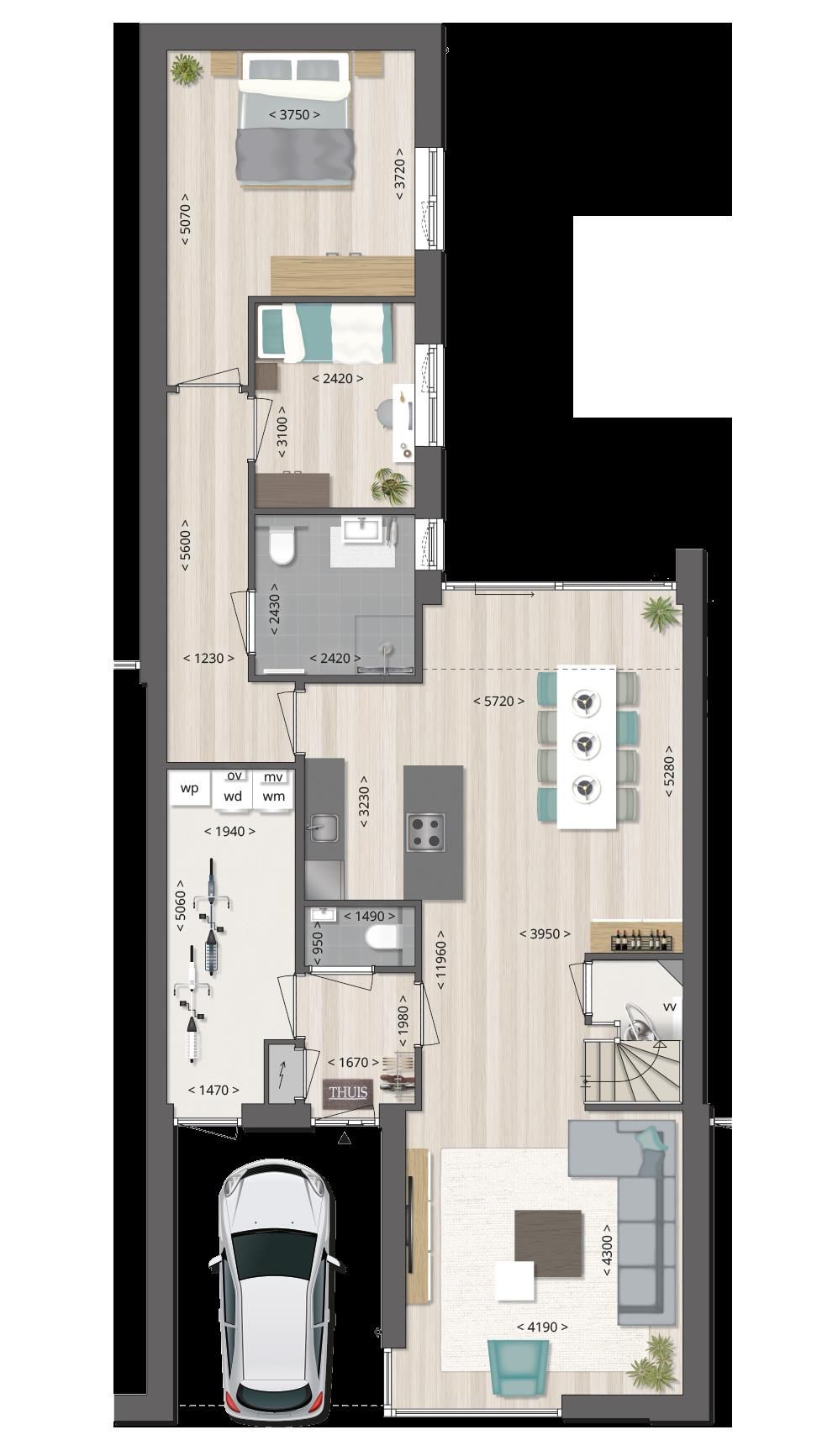 Foto 7 van Levensloopbestendige woning (Bouwnr. 2)