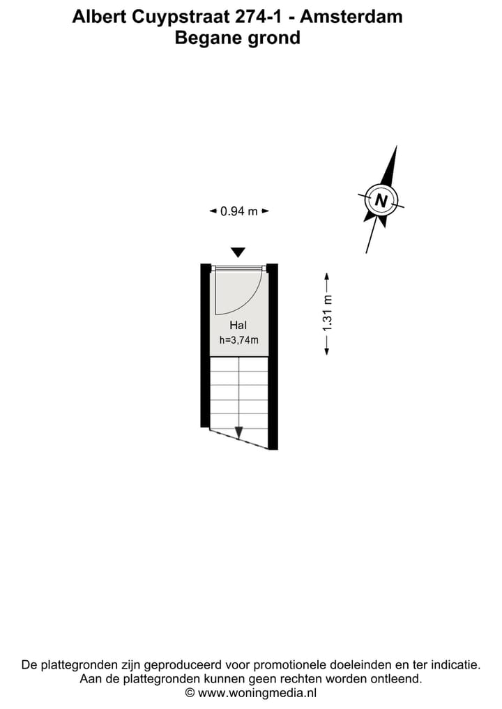 Foto 30 van Albert Cuypstraat 274-1