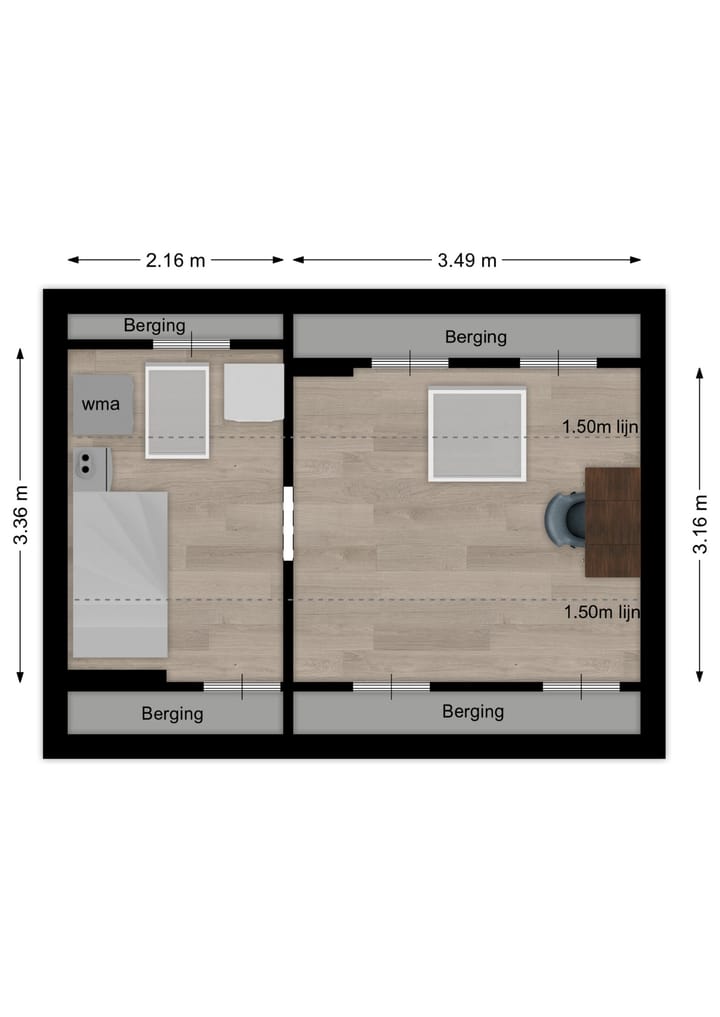 Foto 40 van Treubstraat 3