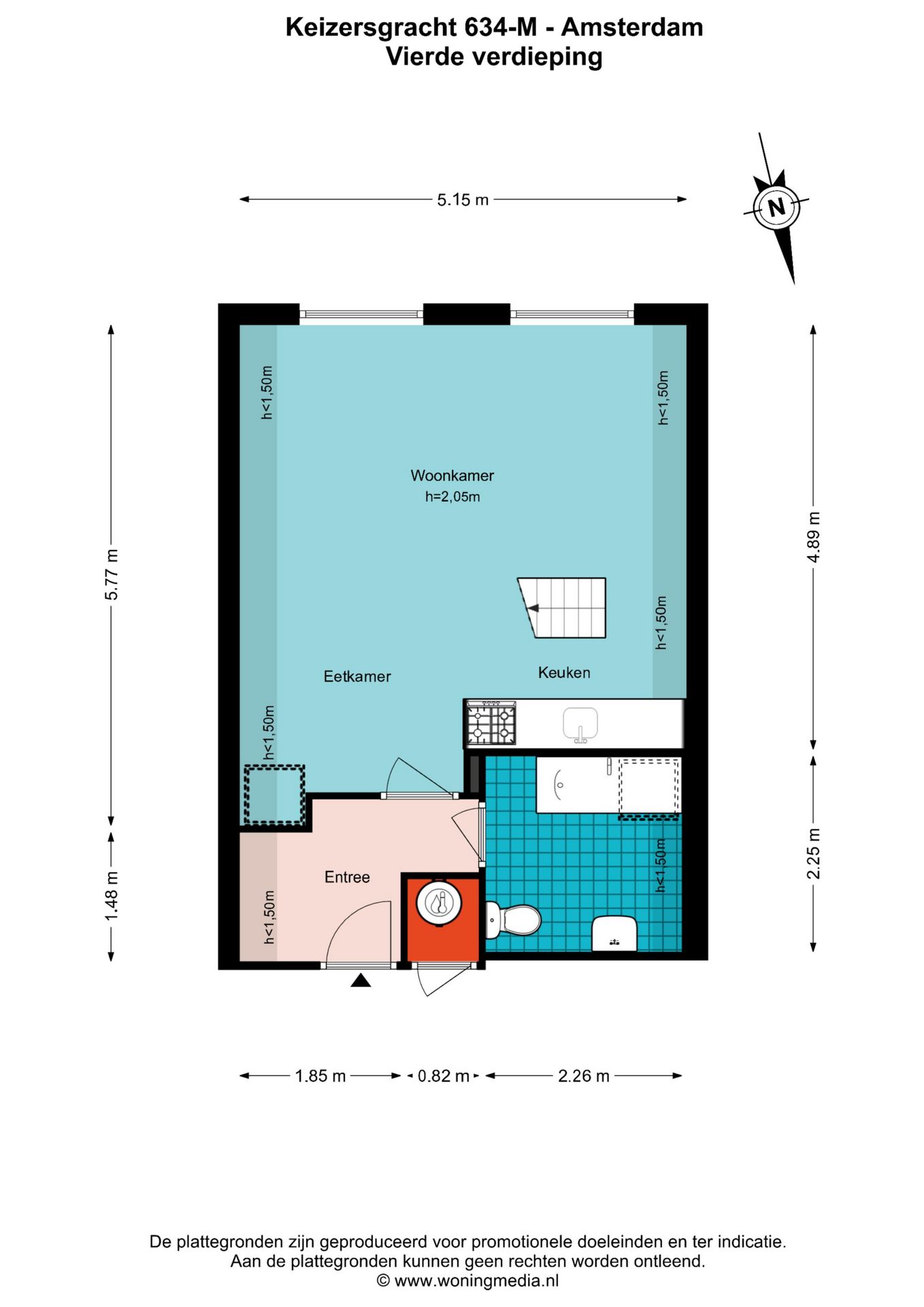 Foto 24 van Keizersgracht 634-M