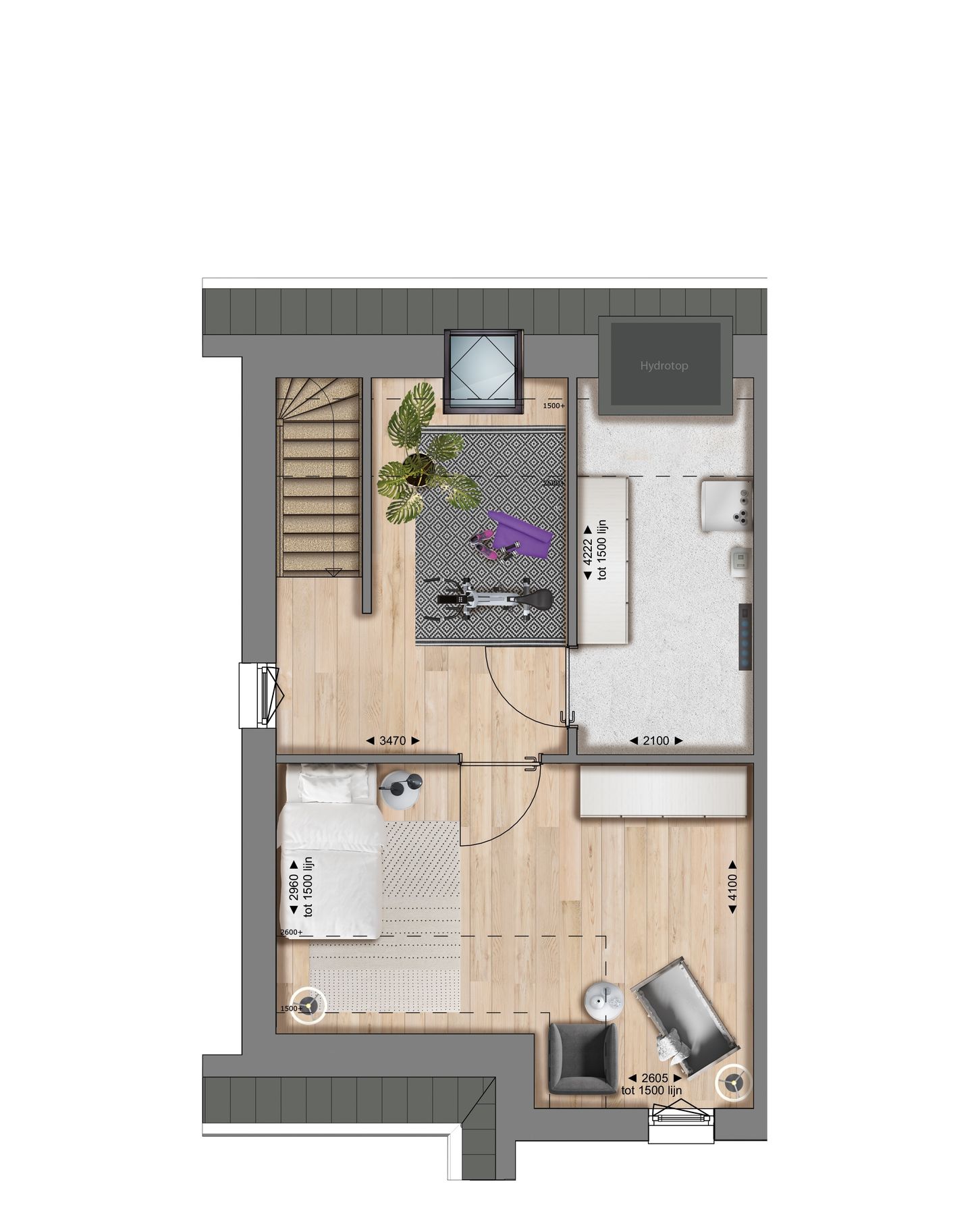 Foto 4 van 2^1 kap levensloop (Bouwnr. 22)