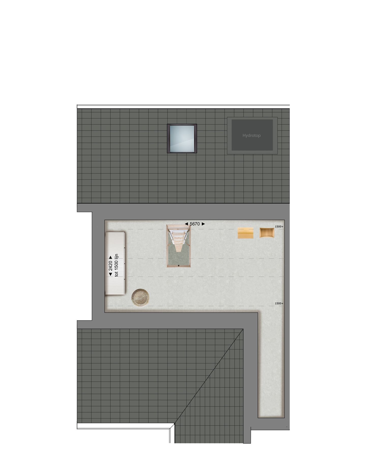 Foto 5 van 2^1 kap levensloop (Bouwnr. 22)