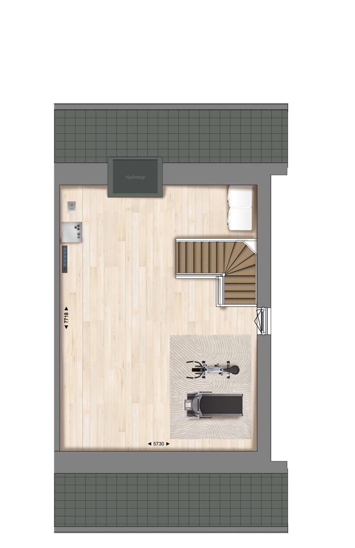 Photo 5 of Twee-onder-een-kapwoningen (Bouwnr. 15)