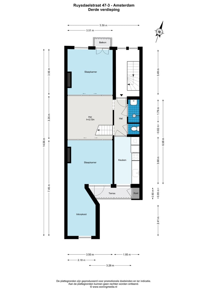 Foto 41 van Ruysdaelstraat 47-3