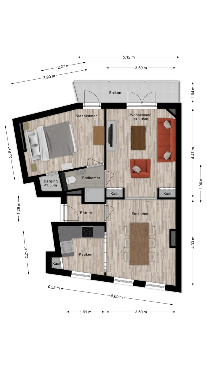 Foto 24 van van Dulckenstraat 32-A