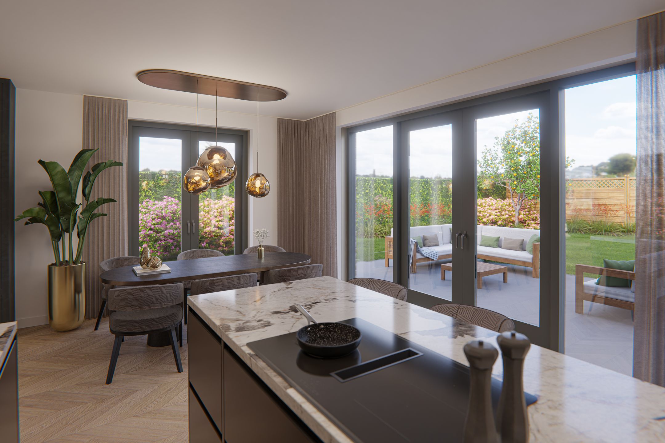 Photo 6 of 5 nieuwbouwwoningen Buiten de Veste fase 4a aan de Terre te Steenbergen