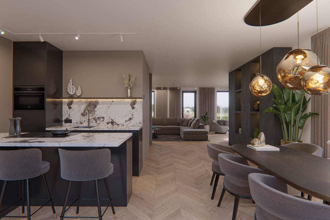 Foto 7 van 5 nieuwbouwwoningen Buiten de Veste fase 4a aan de Terre te Steenbergen