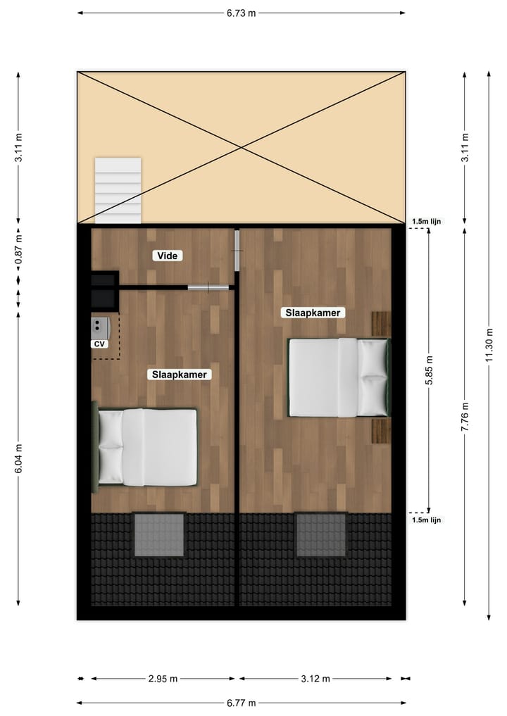Foto 30 van Julianastraat 7-D5