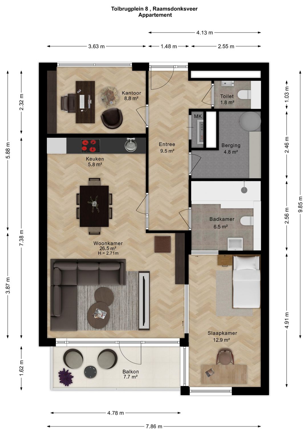 Photo 46 of Tolbrugplein 8