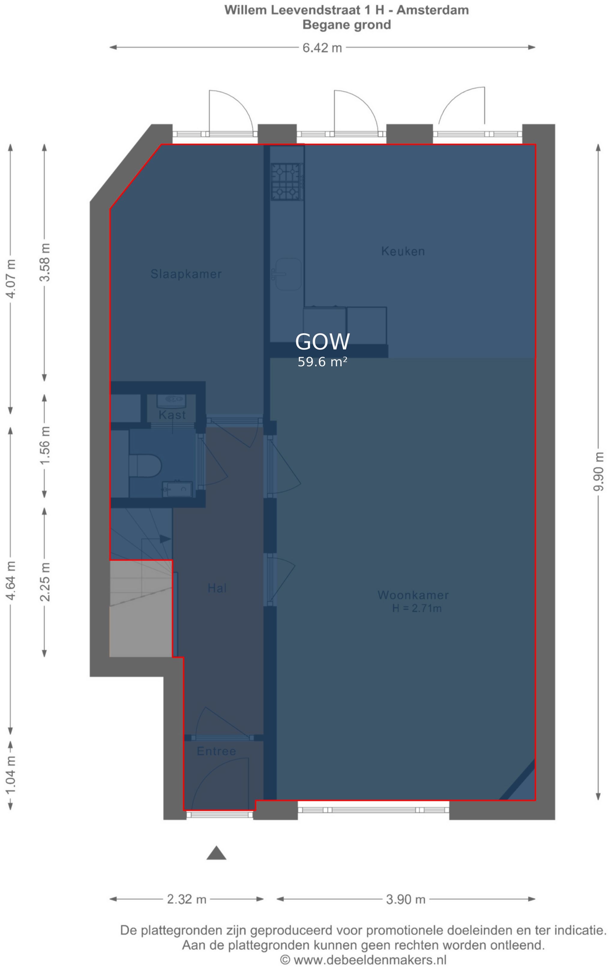 Foto 45 van Willem Leevendstraat 1-H