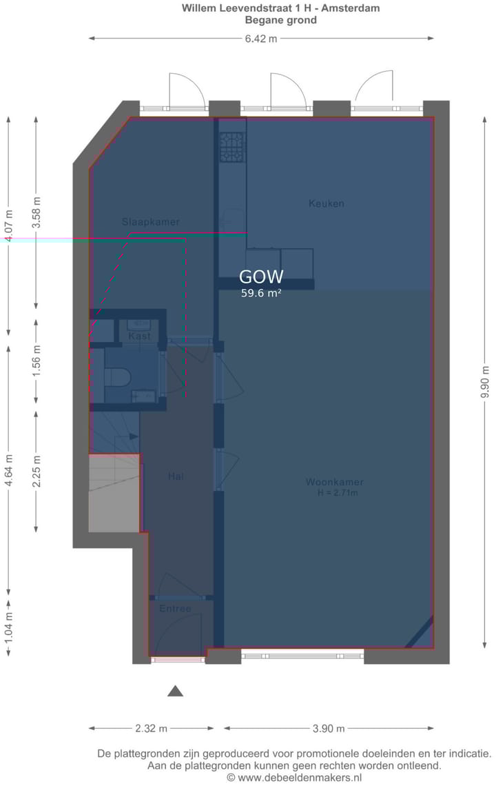 Foto 45 van Willem Leevendstraat 1-H