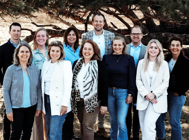 Een promotiefoto voor op kantoor