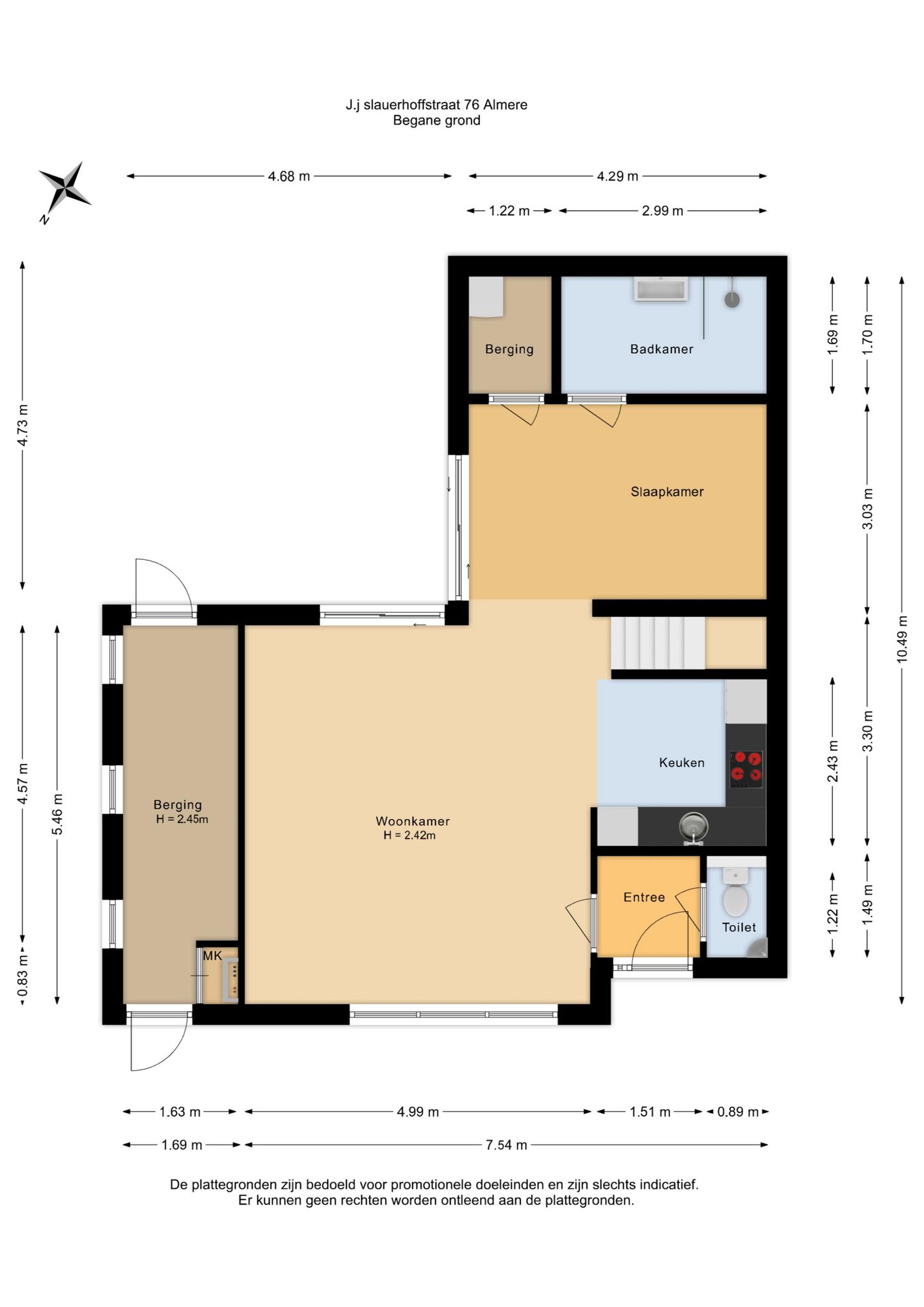 Foto 40 van J.J. Slauerhoffstraat 76