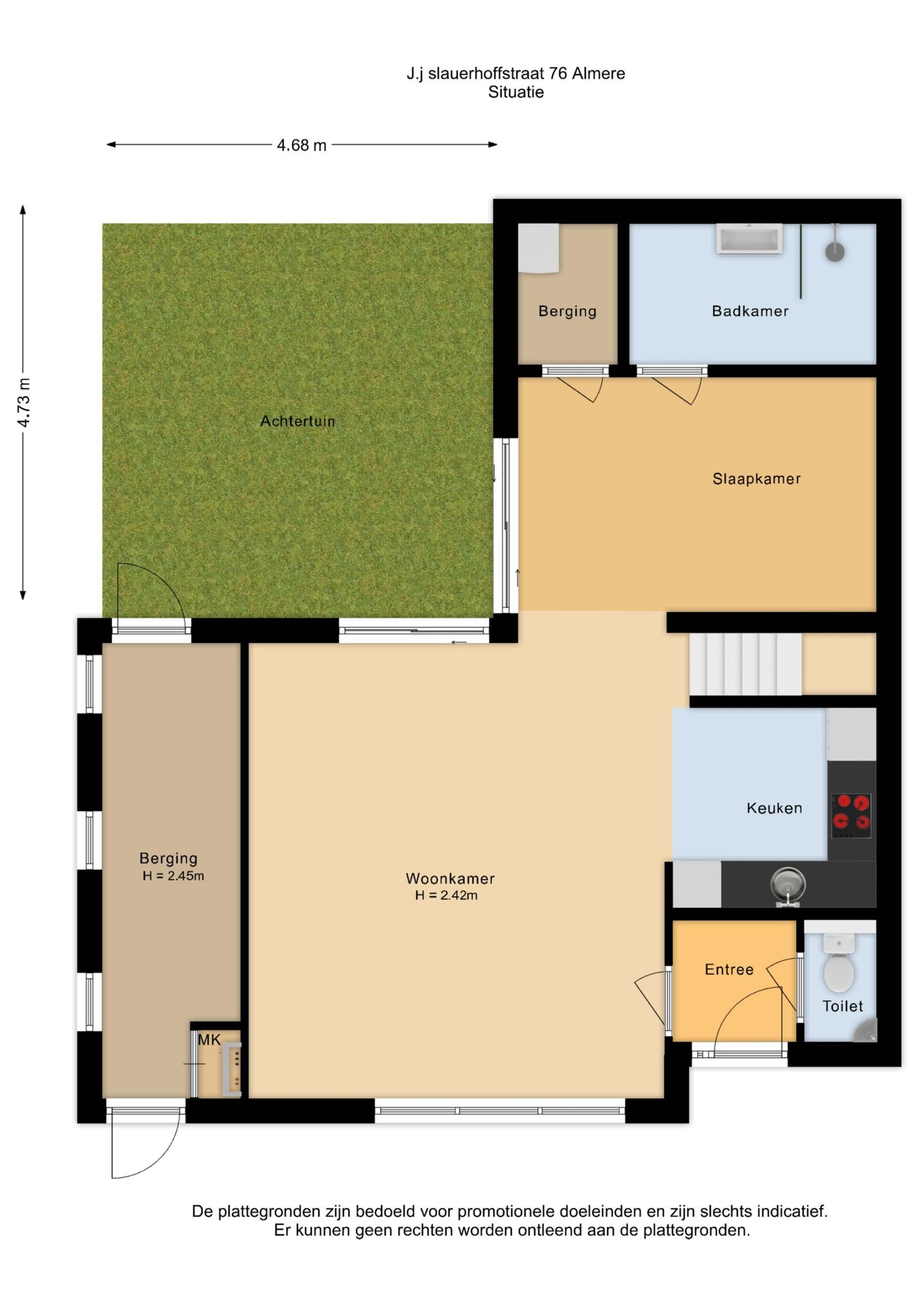 Foto 44 van J.J. Slauerhoffstraat 76