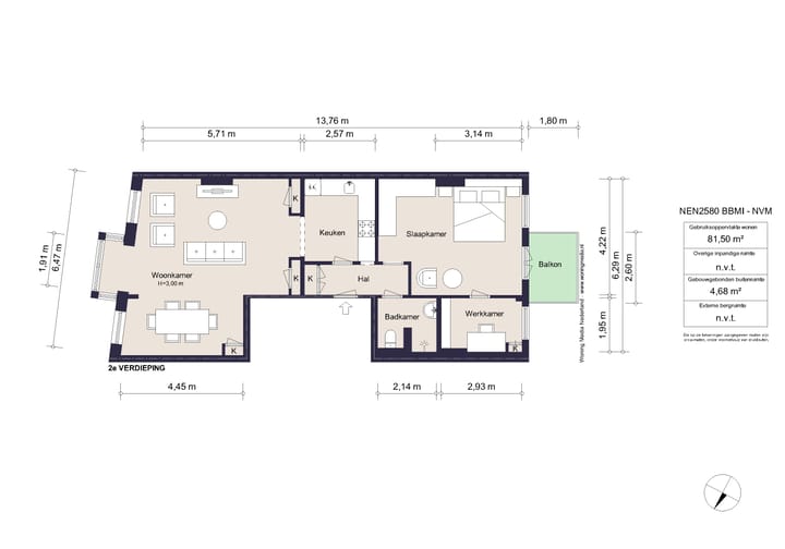 Photo 29 of Marnixstraat 352-2