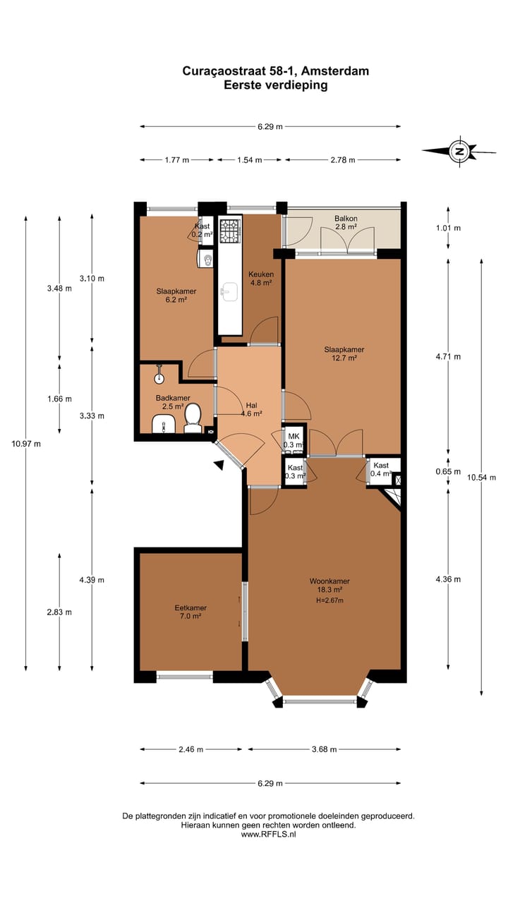 Foto 21 van Curaçaostraat 58-1