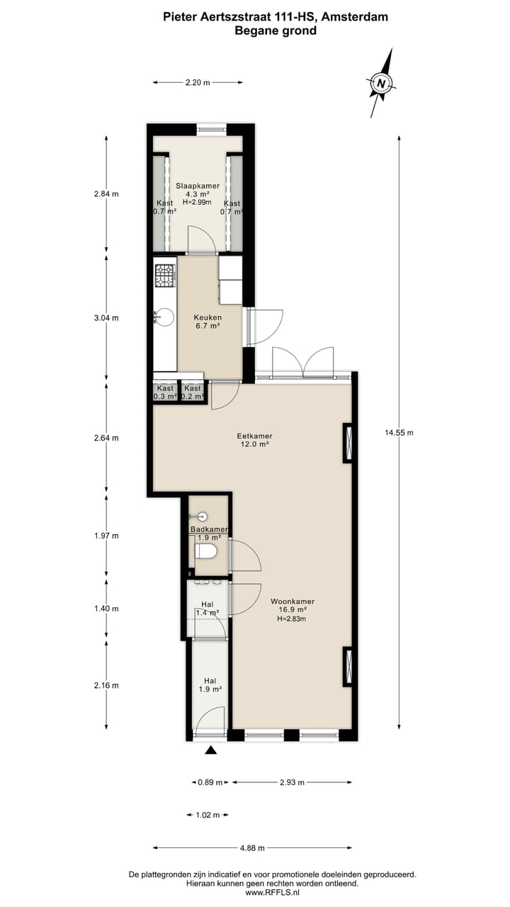 Foto 22 van Pieter Aertszstraat 111-H
