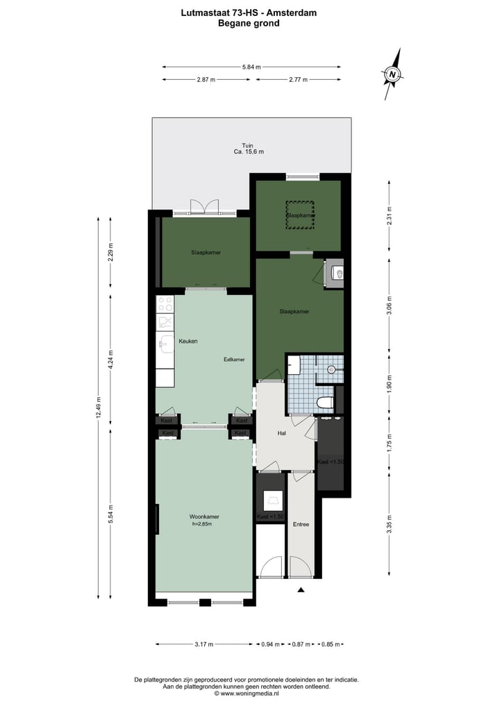 Foto 24 van Lutmastraat 73-H