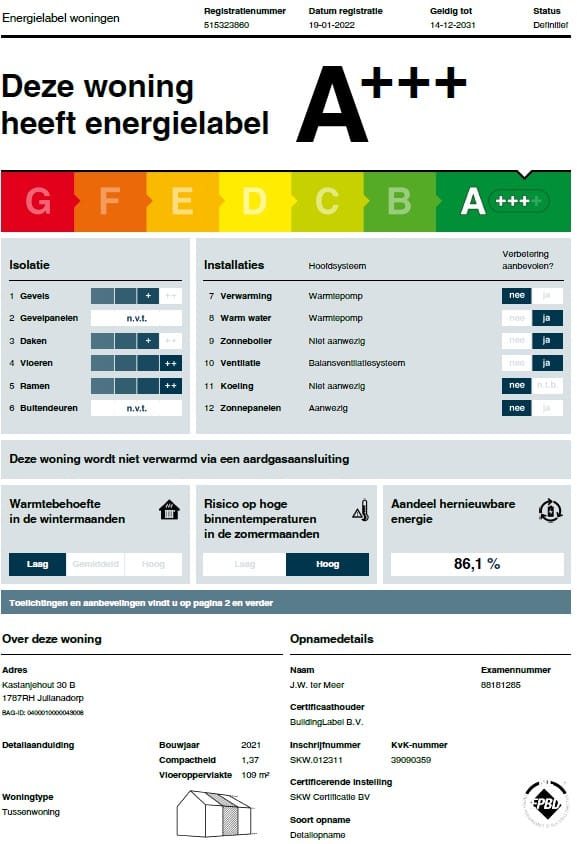 Foto 16 van Kastanjehout 30-B