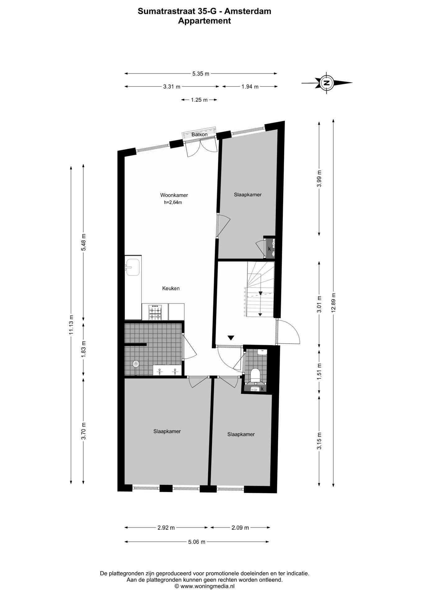 Foto 27 van Sumatrastraat 35-G