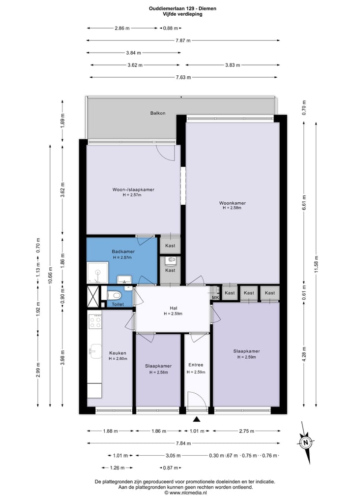 Photo 5 of Ouddiemerlaan 129