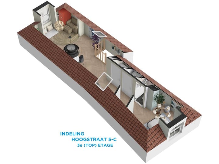 Foto 50 van Hoogstraat 5-C