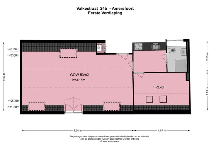 Foto 25 van Valkestraat 24-B