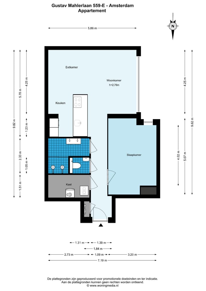 Foto 40 van Gustav Mahlerlaan 559-E