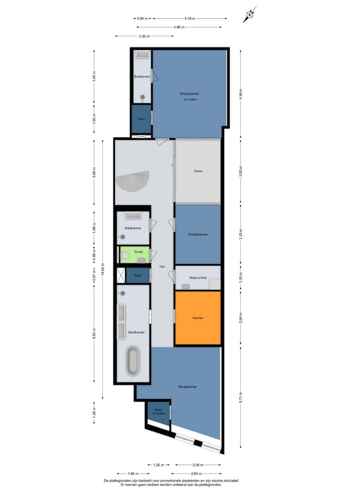 Foto 54 van 's-Gravenhekje 2-H