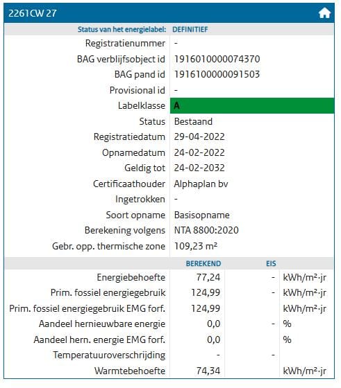 Foto 9 van Sperwerlaan 27