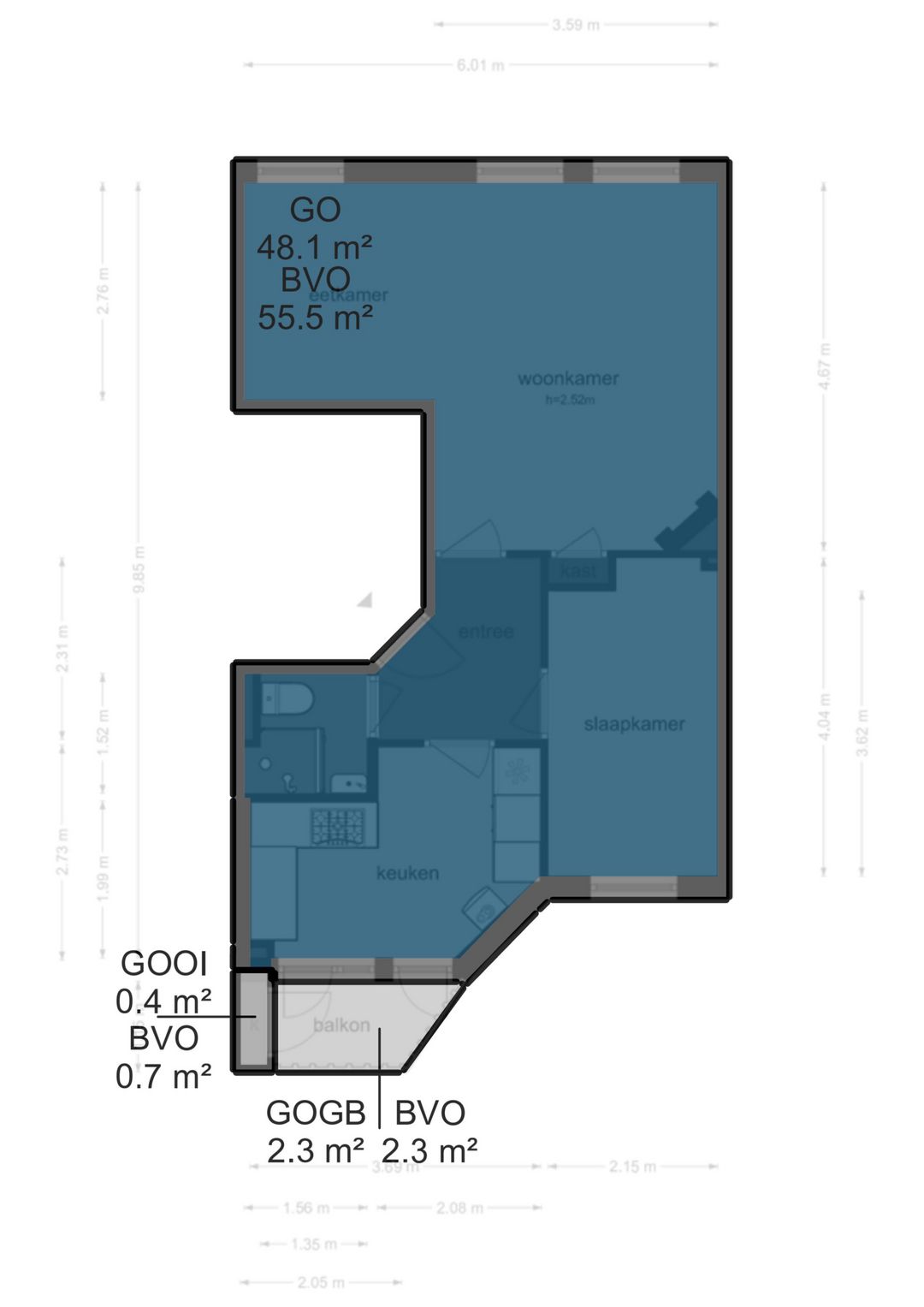Foto 25 van Trompenburgstraat 22-1