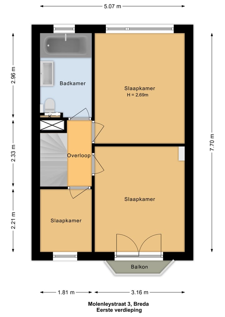 Foto 60 van Molenleystraat 3