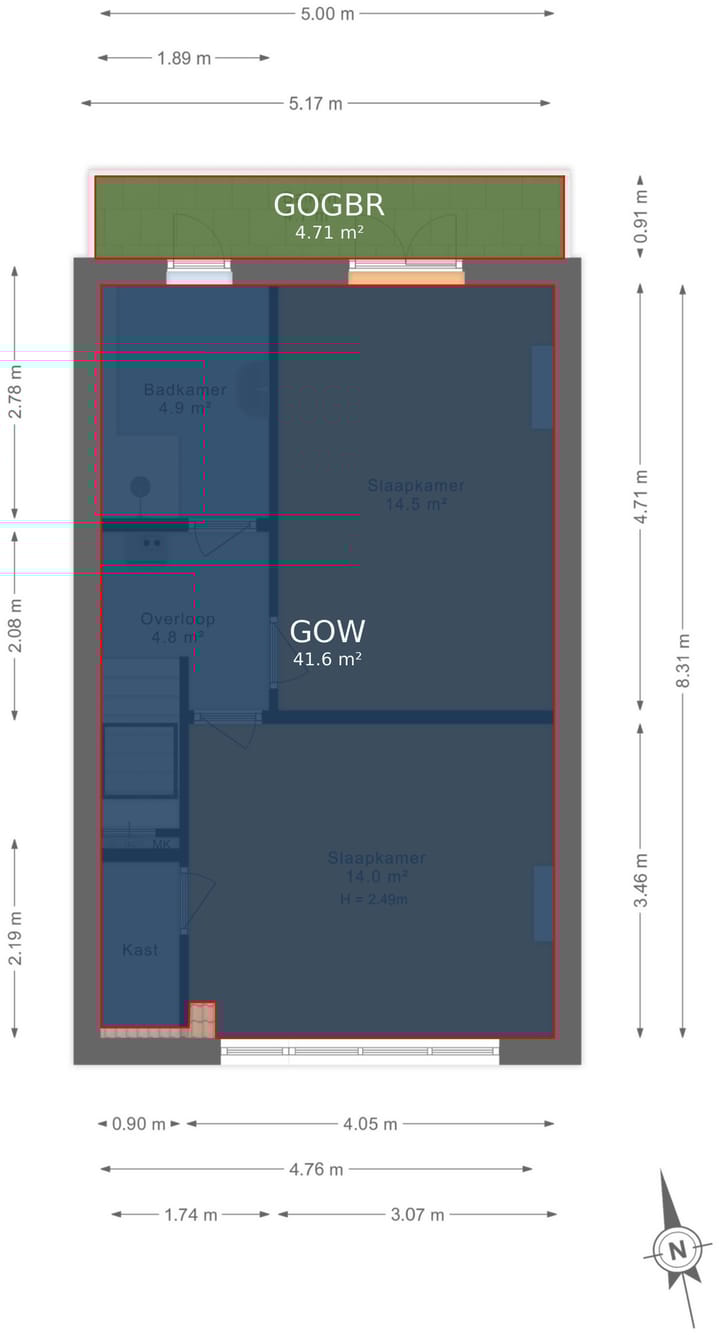 Foto 33 van Marconistraat 12-B