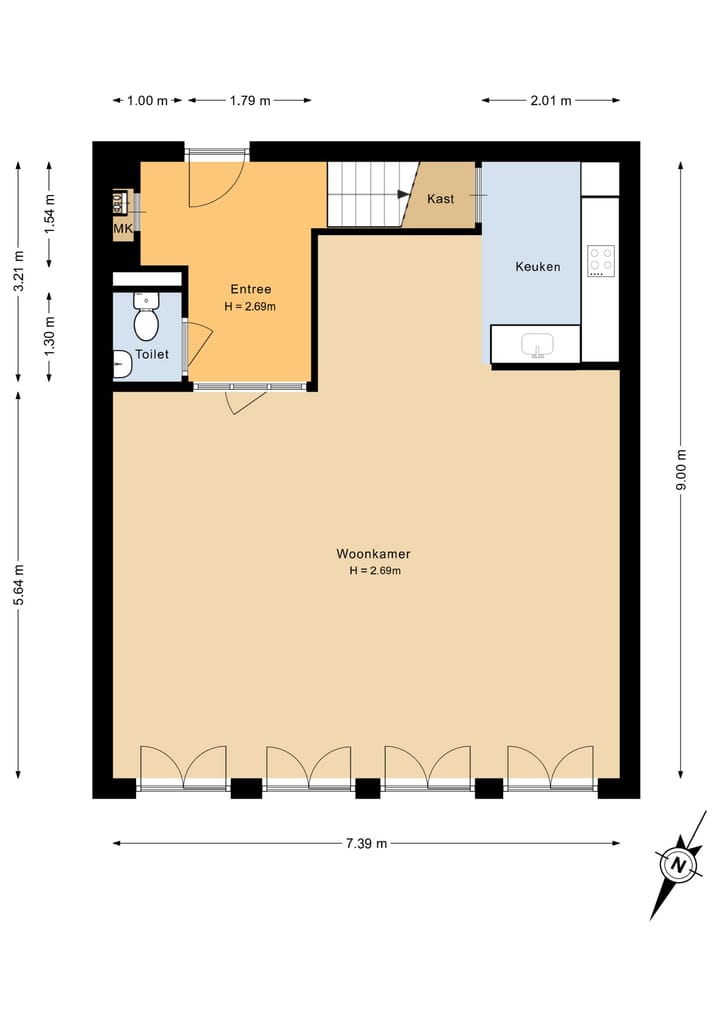 Foto 32 van Nobelstraat 4-D