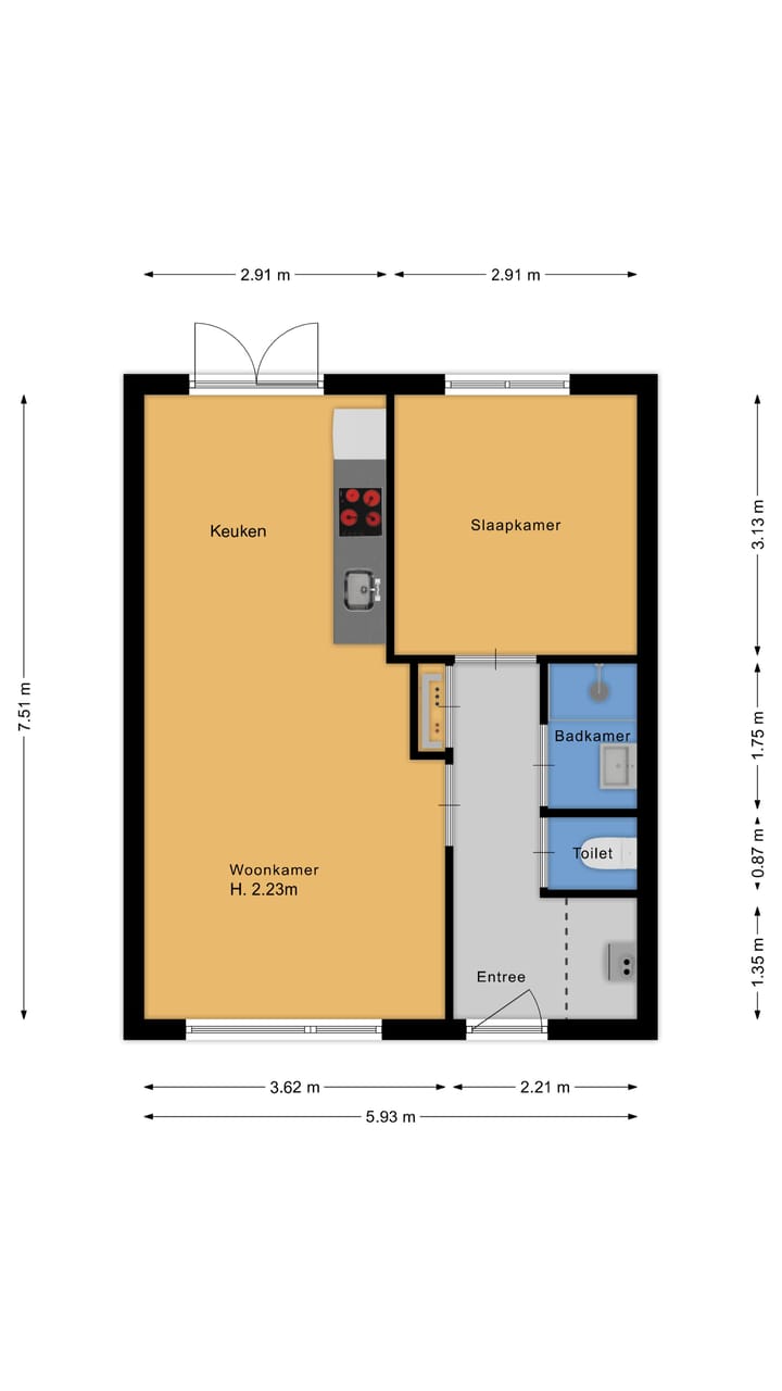 Foto 14 van Pioniersstraat 71