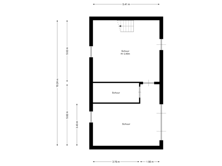 Schuur(Begane Grond)+Schuur