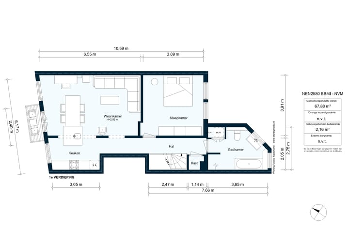Foto 36 van Leidsekade 75-1
