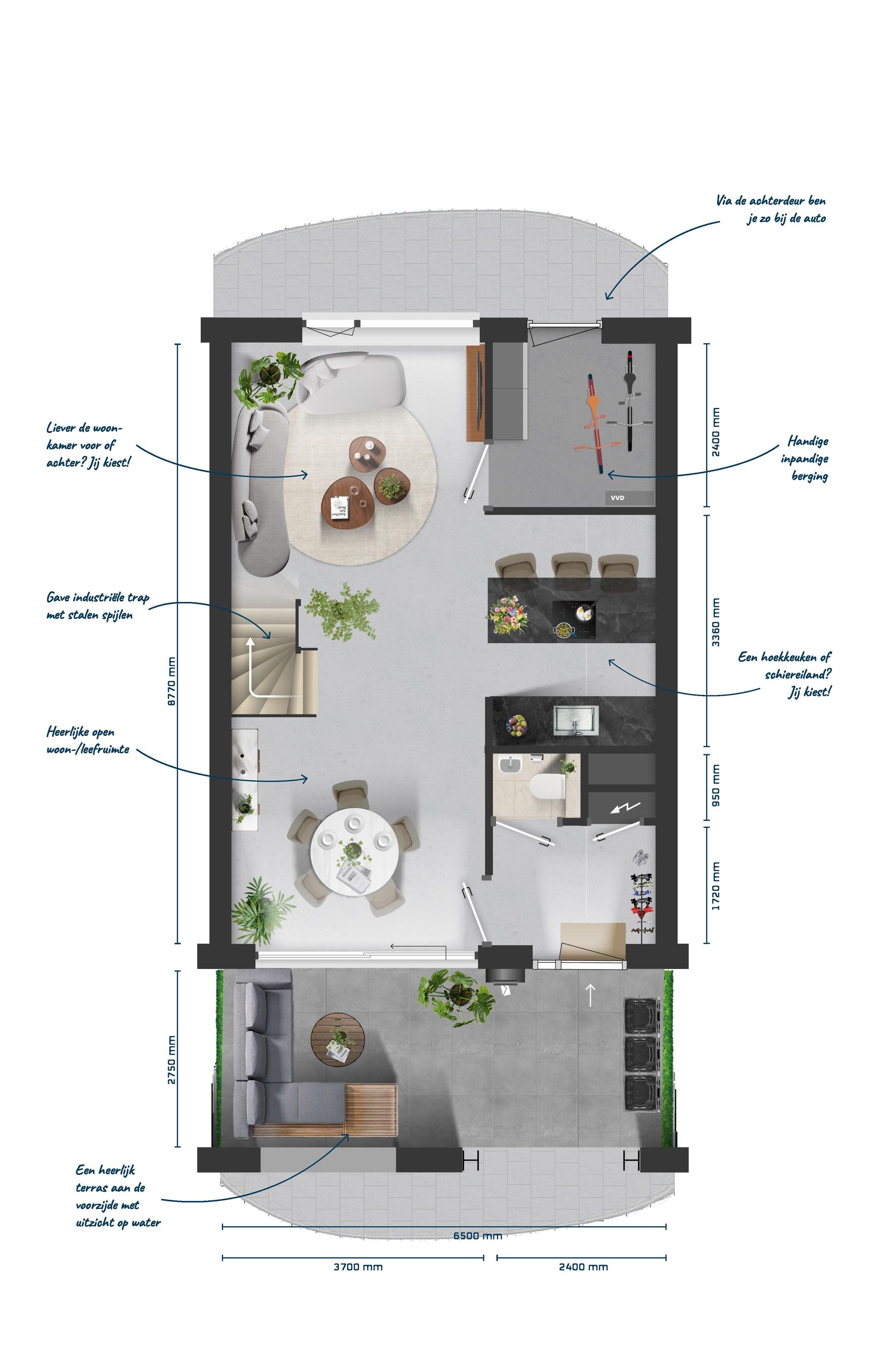 Photo 3 of Van Wulfften Palthestraat (Bouwnr. 100)