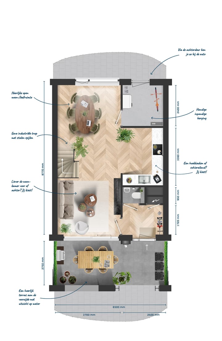 Photo 3 of Van Wulfften Palthestraat (Bouwnr. 101)