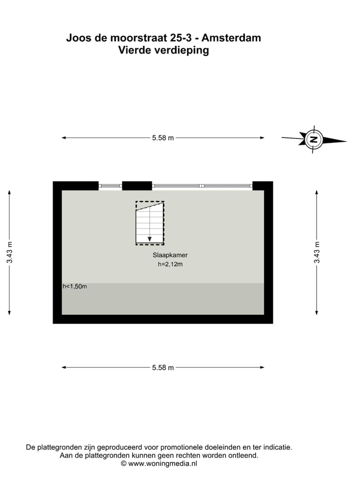 Foto 29 van Joos de Moorstraat 25-3