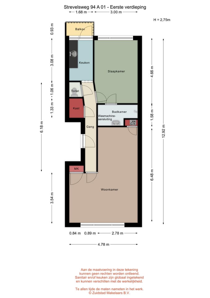Foto 20 van Strevelsweg 94-A01