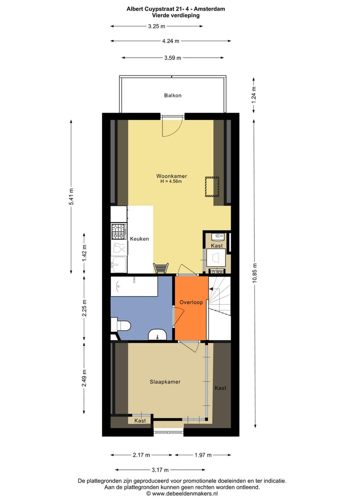 Foto 32 van Albert Cuypstraat 21-4