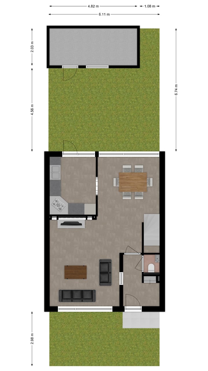 Foto 47 van Kromwijkerkade 59-E