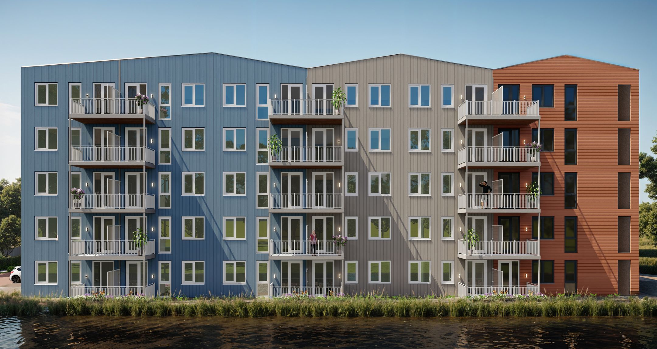 Buying a house in The Netherlands., Tussenappartement (Bouwnr. 10)